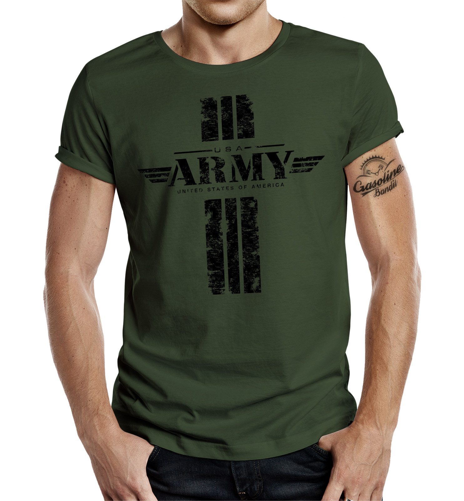 GASOLINE BANDIT® T-Shirt für US Army günstig online kaufen