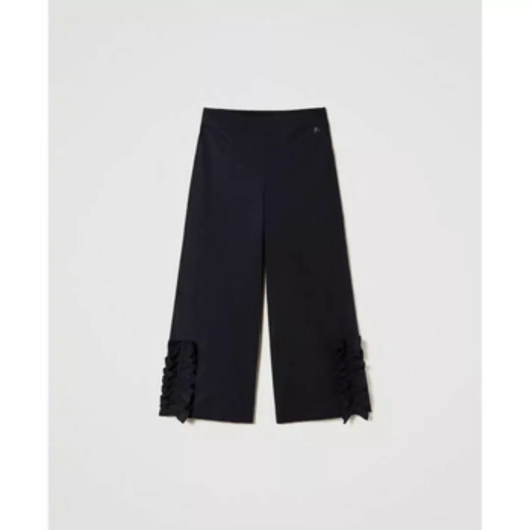 Twin Set  3/4 Jeans PANTALONI CROPPED CON VOLANT Art. 241AT2083 günstig online kaufen