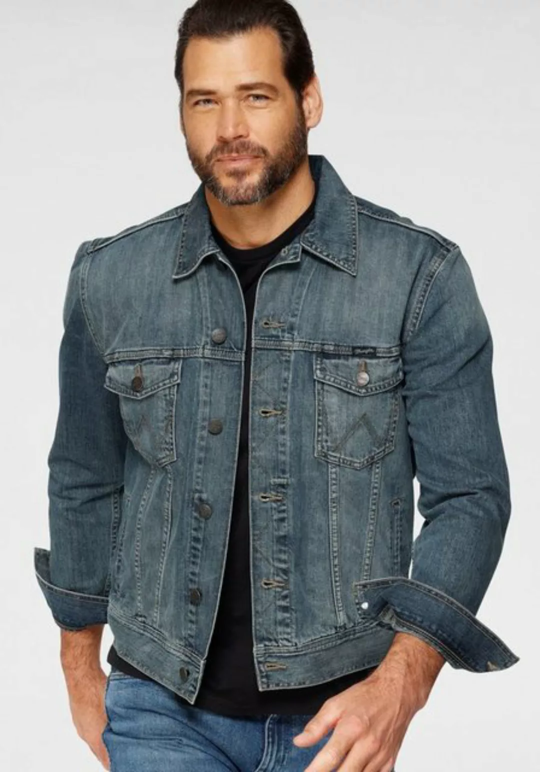 Wrangler Jeansjacke WESTERN DENIM JACKET günstig online kaufen