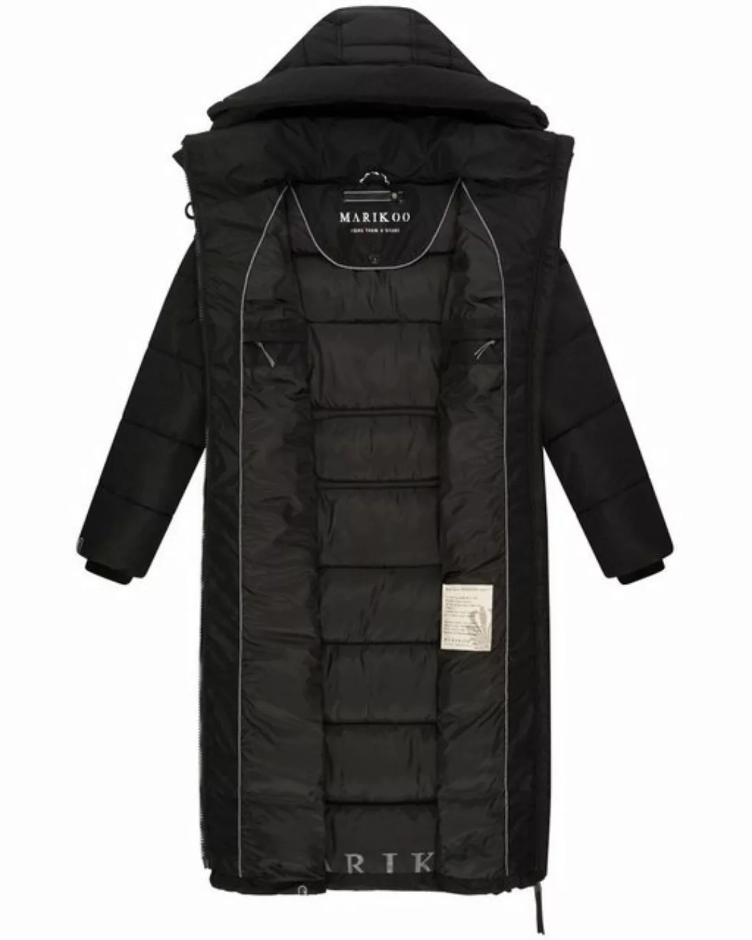 Marikoo Winterjacke "Nadeshikoo XIV", extra langer Winter Mantel gesteppt günstig online kaufen