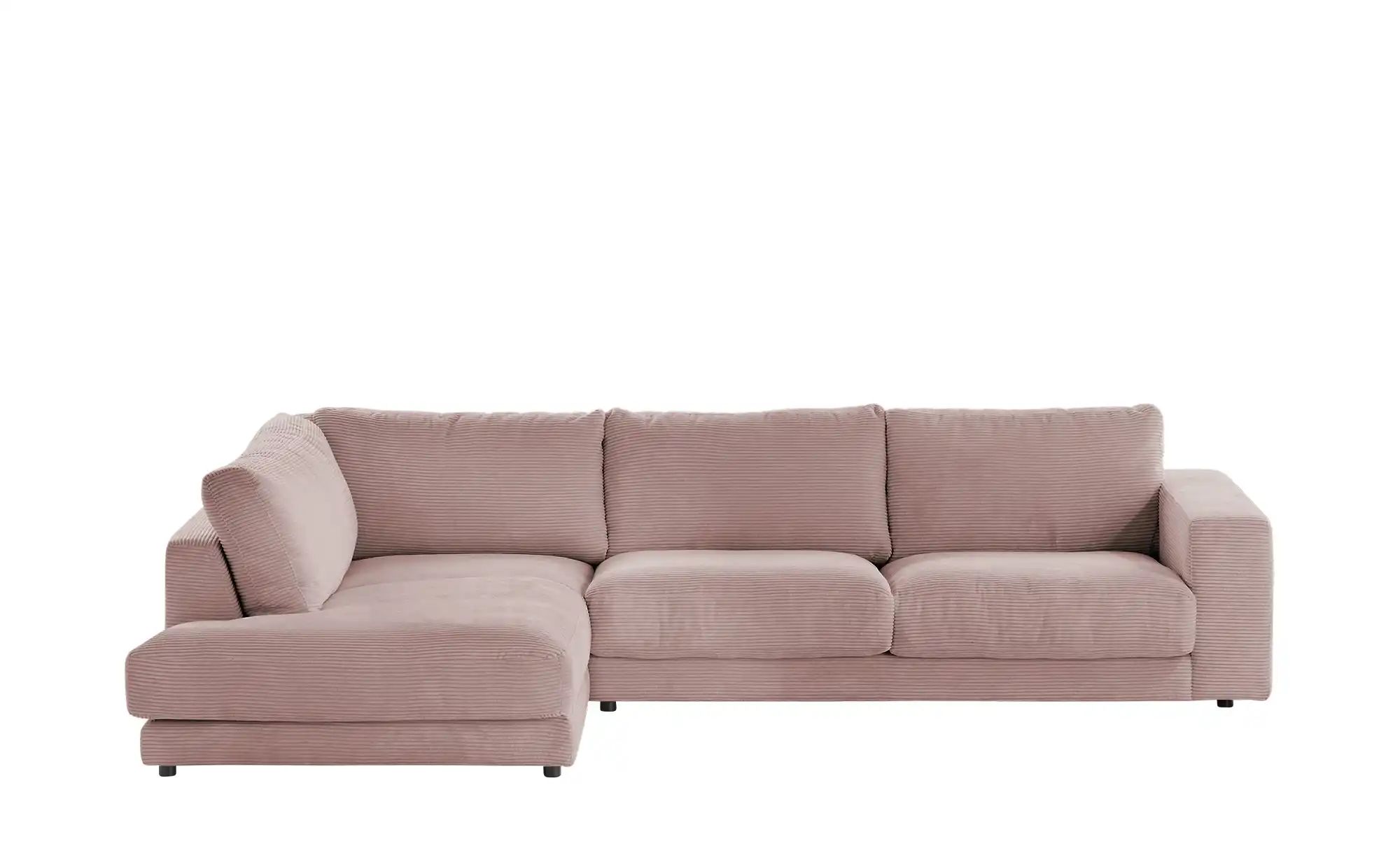 Jette Home Ecksofa Cord Sila ¦ rosa/pink ¦ Maße (cm): B: 325 H: 85 T: 224 P günstig online kaufen