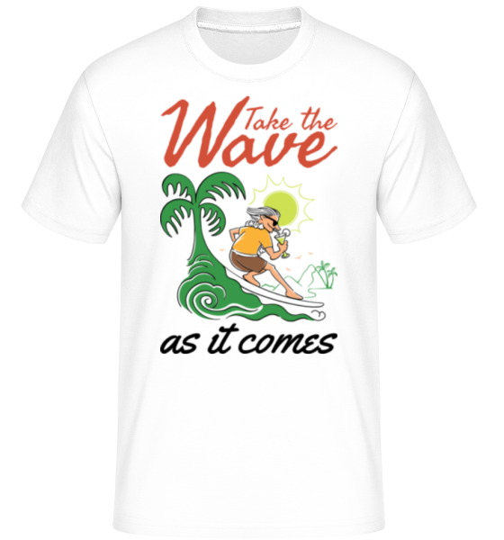 Take The Wave · Shirtinator Männer T-Shirt günstig online kaufen