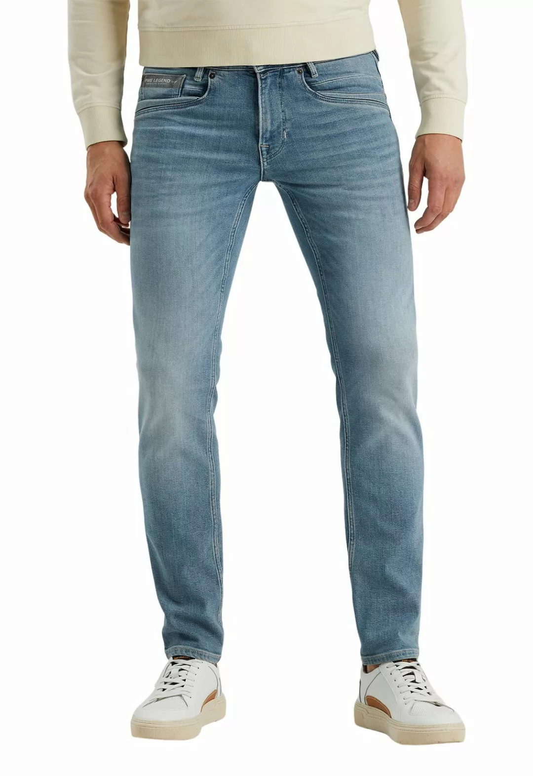 PME Legend Herren Jeans SKYRAK - Regular Fit - Blau - Horizon Mid Blue günstig online kaufen