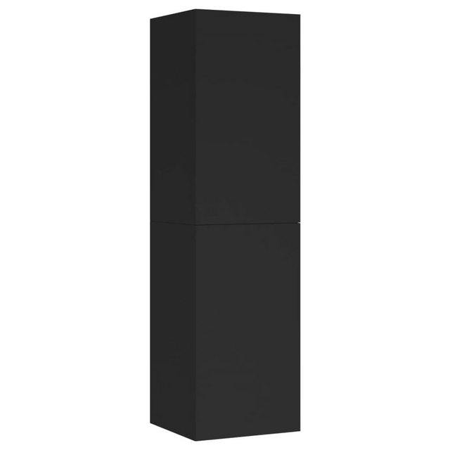 vidaXL TV-Schrank TV-Schrank Schwarz 30,5x30x110 cm Spanplatte Lowboard günstig online kaufen