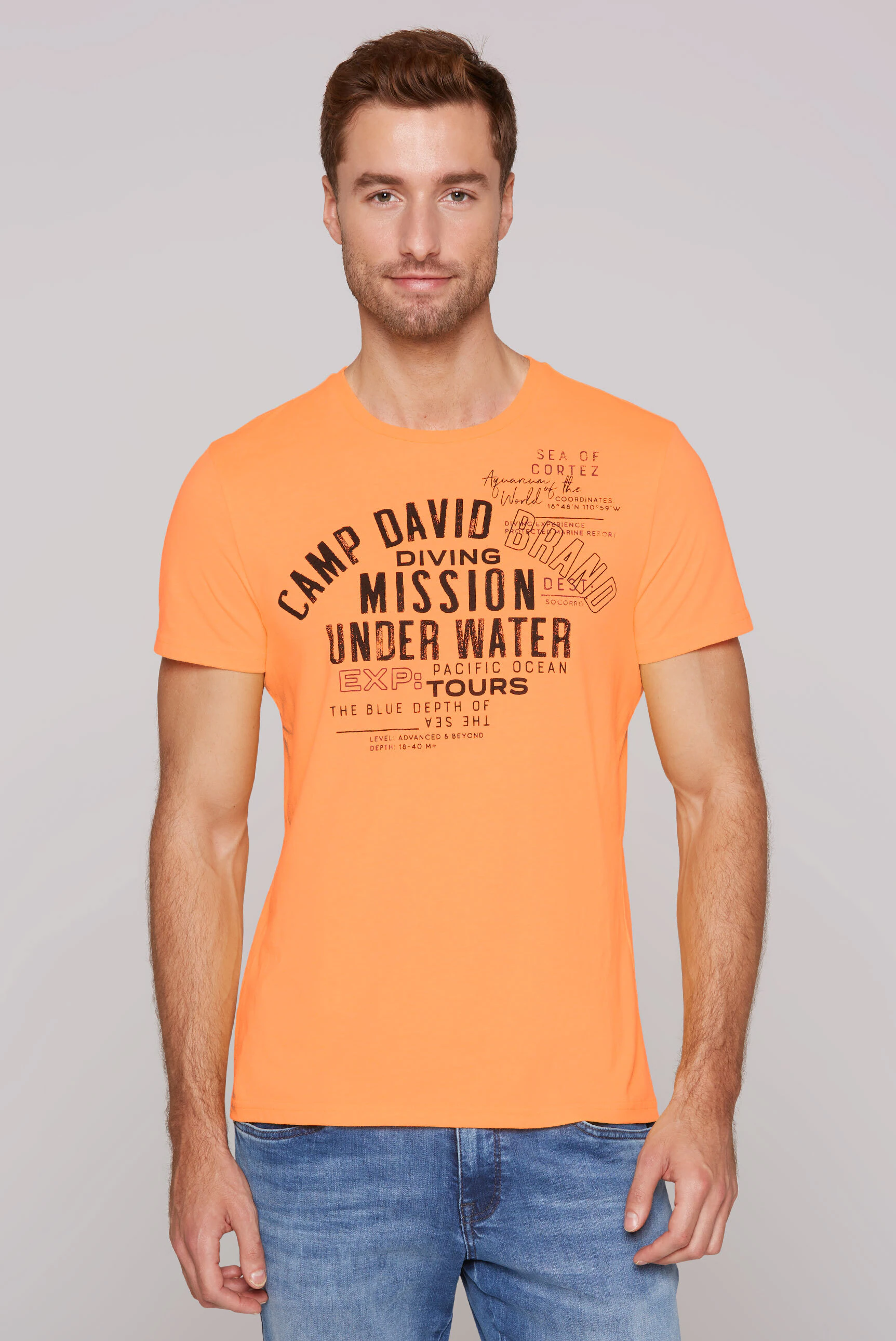 CAMP DAVID Rundhalsshirt, mit Baumwolle günstig online kaufen