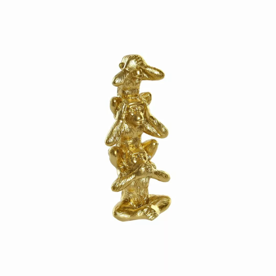 Deko-figur Dkd Home Decor Golden Harz (8,5 X 6 X 20 Cm) günstig online kaufen