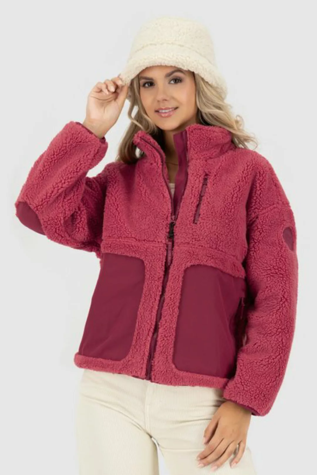 Alife & Kickin Winterjacke AnoukAK G Teddy Jacket Damen Winterjacke, Anorak günstig online kaufen