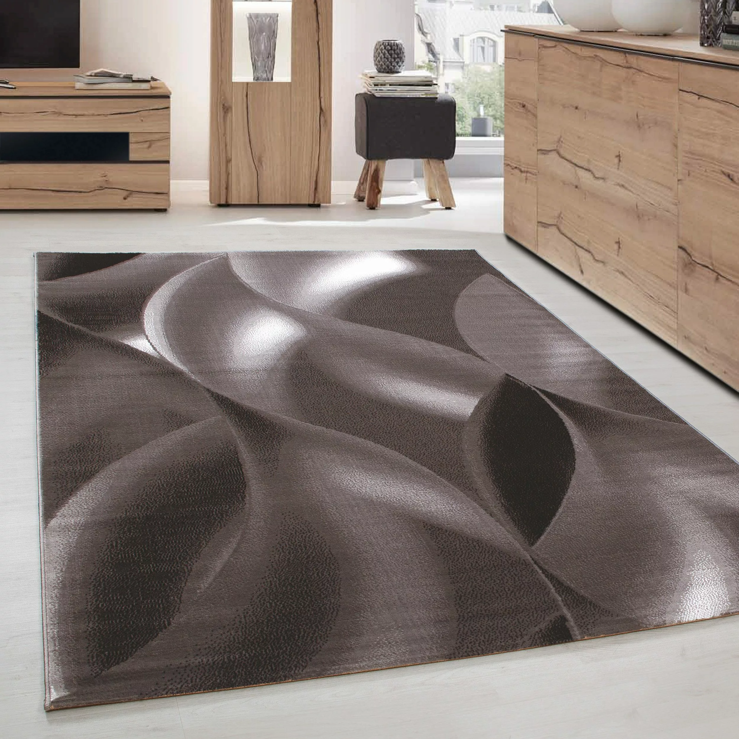 Carpettex Designteppich Abstrakt Wellen Design, Läufer, günstig online kaufen