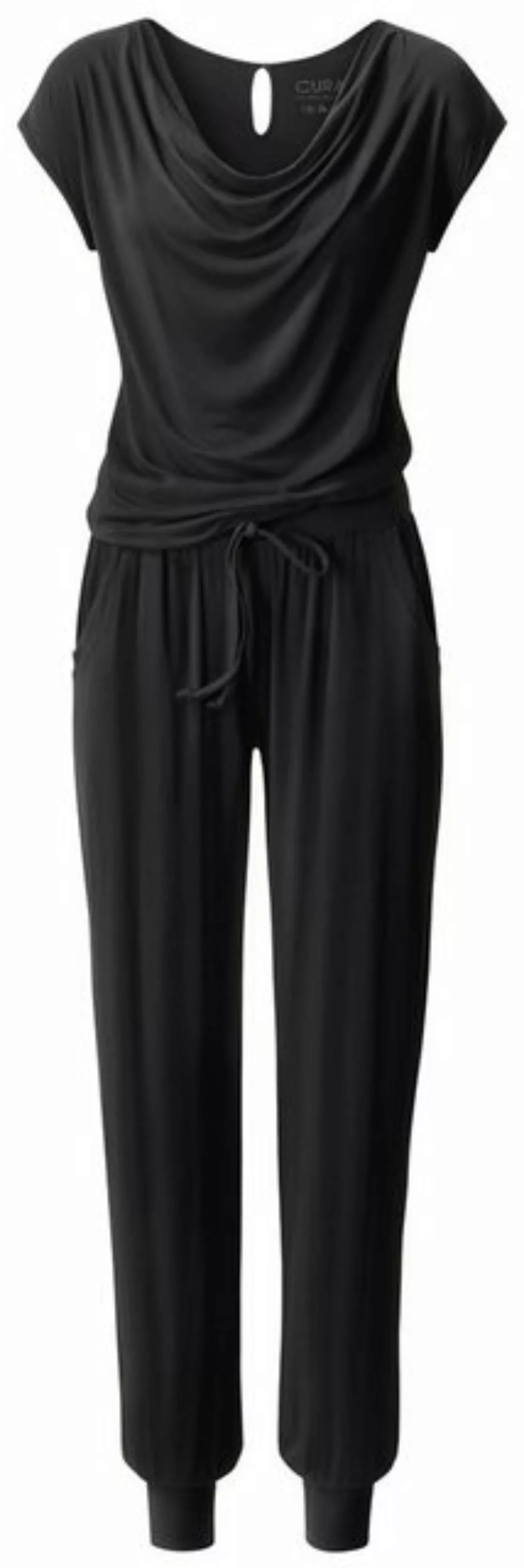 Curare Jumpsuit (1-tlg) Drapiert/gerafft günstig online kaufen