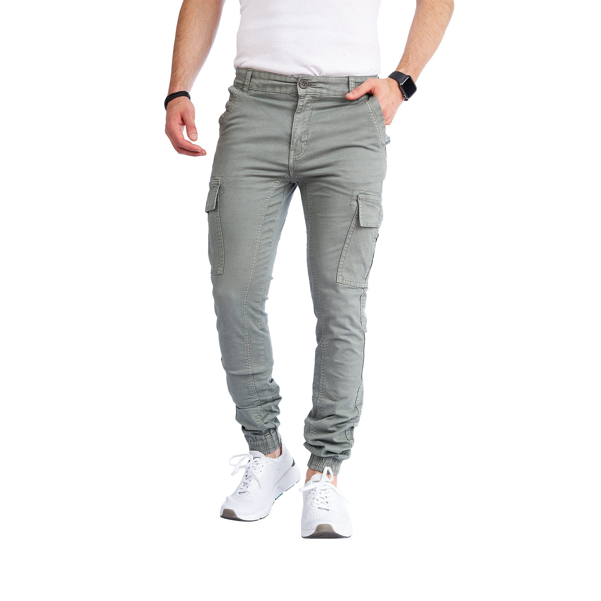 Styleko Cargohose Slim fit Cargohose Herren günstig online kaufen
