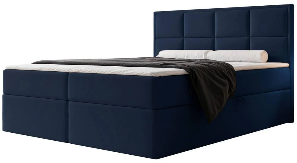 NADUVI Collection | Boxspringbett Antonia Samt mit Stauraum 180x200 günstig online kaufen