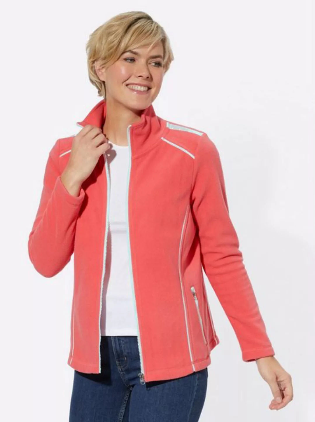 Casual Looks Fleecejacke günstig online kaufen