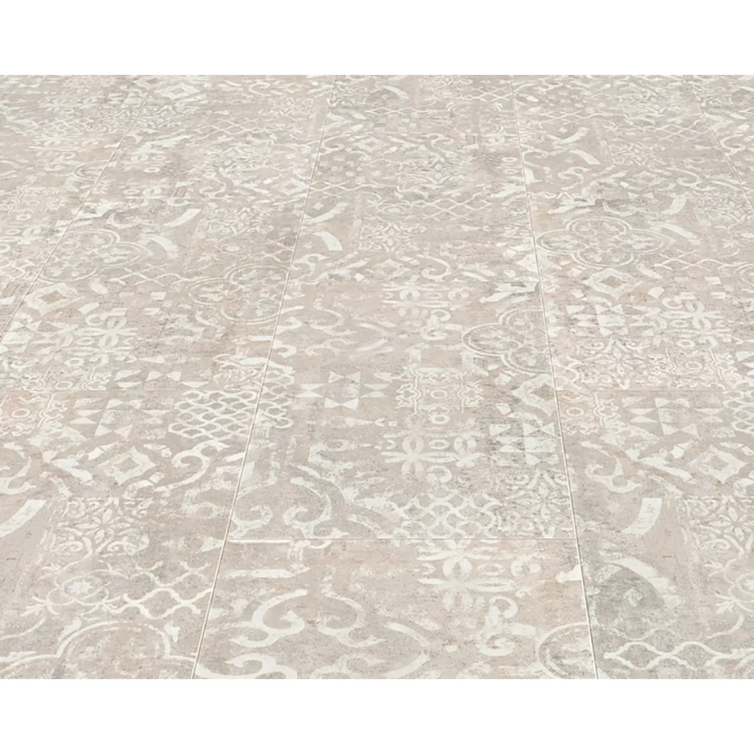 Living by Haro Designbodenmuster Finca 4V Azulejo crema günstig online kaufen