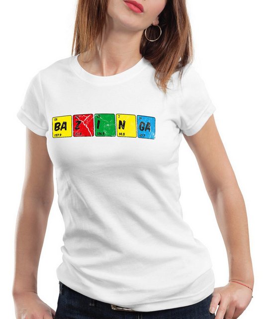 style3 T-Shirt Sheldon Periodensystem chemie theory cooper bazinga big bang günstig online kaufen