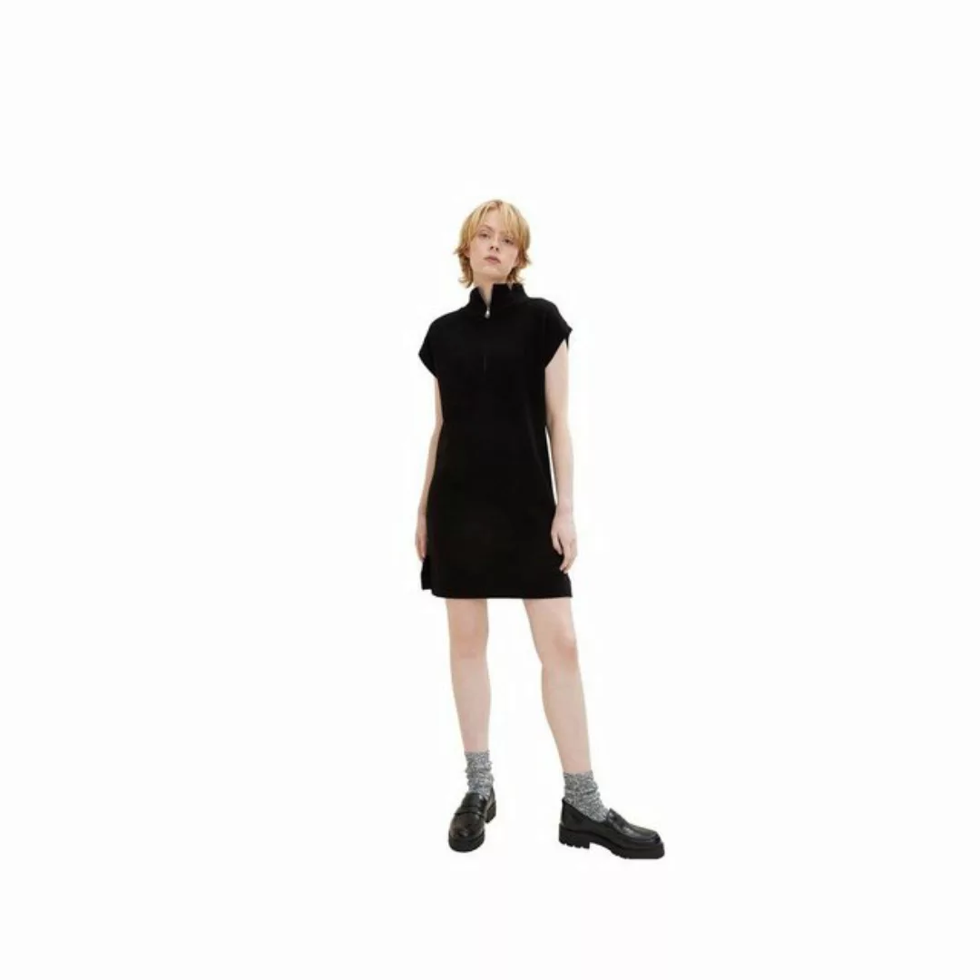 TOM TAILOR Jerseykleid schwarz (1-tlg) günstig online kaufen