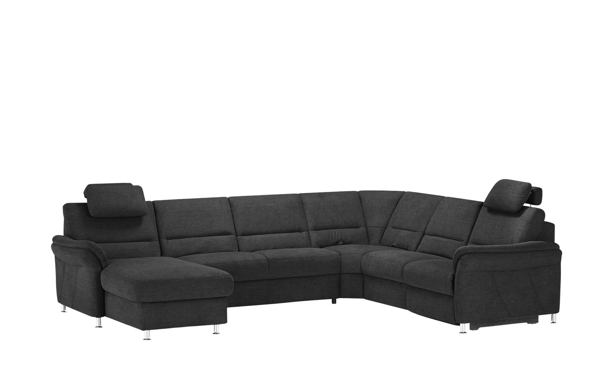 meinSofa Wohnlandschaft  Donald ¦ schwarz ¦ Maße (cm): B: 335 H: 89 T: 262 günstig online kaufen