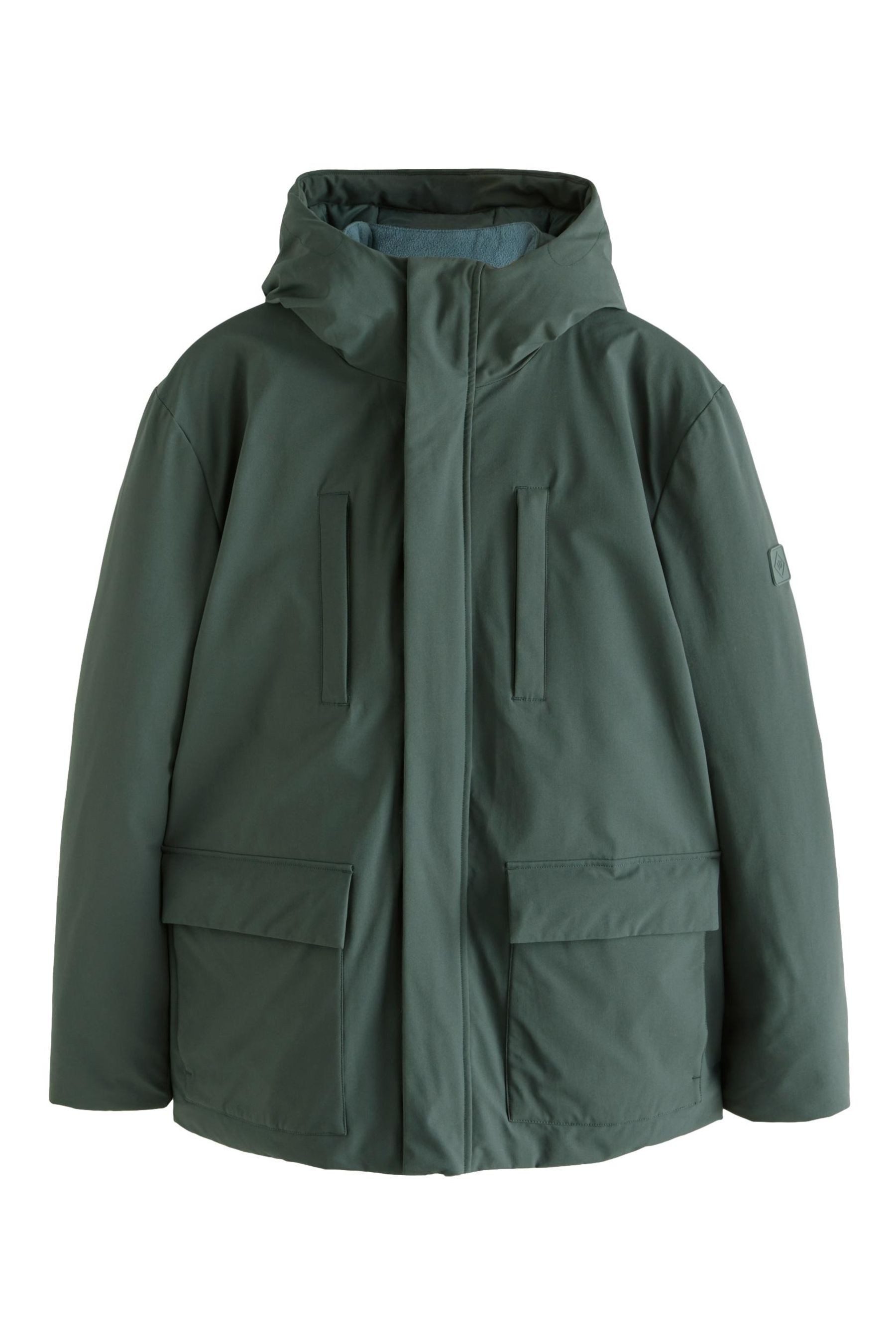 Next Anorak Wasserabweisender Parka Teddyfellfutter 4 günstig online kaufen