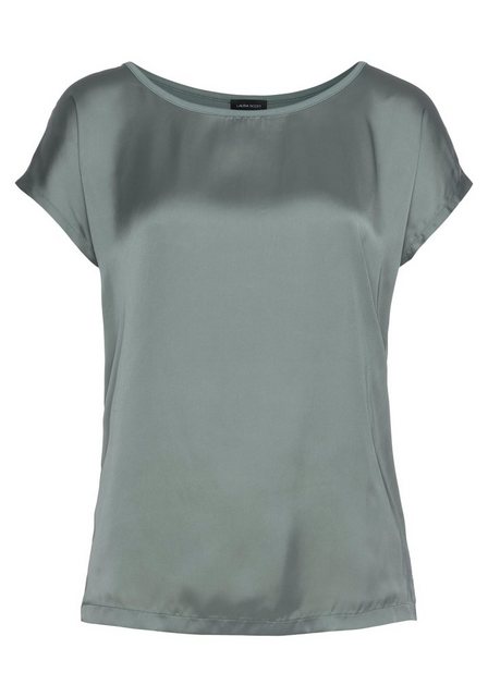 Laura Scott Shirtbluse aus Satin und Jersey günstig online kaufen