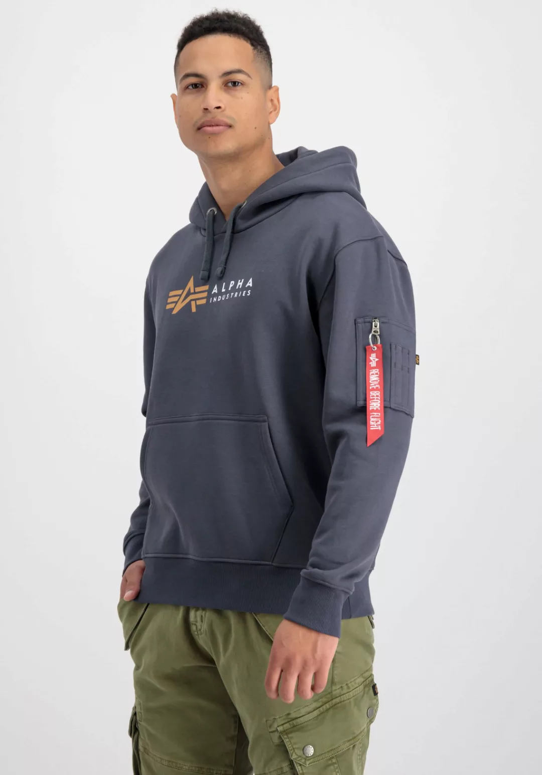 Alpha Industries Kapuzensweatshirt Alpha Label Hoody günstig online kaufen