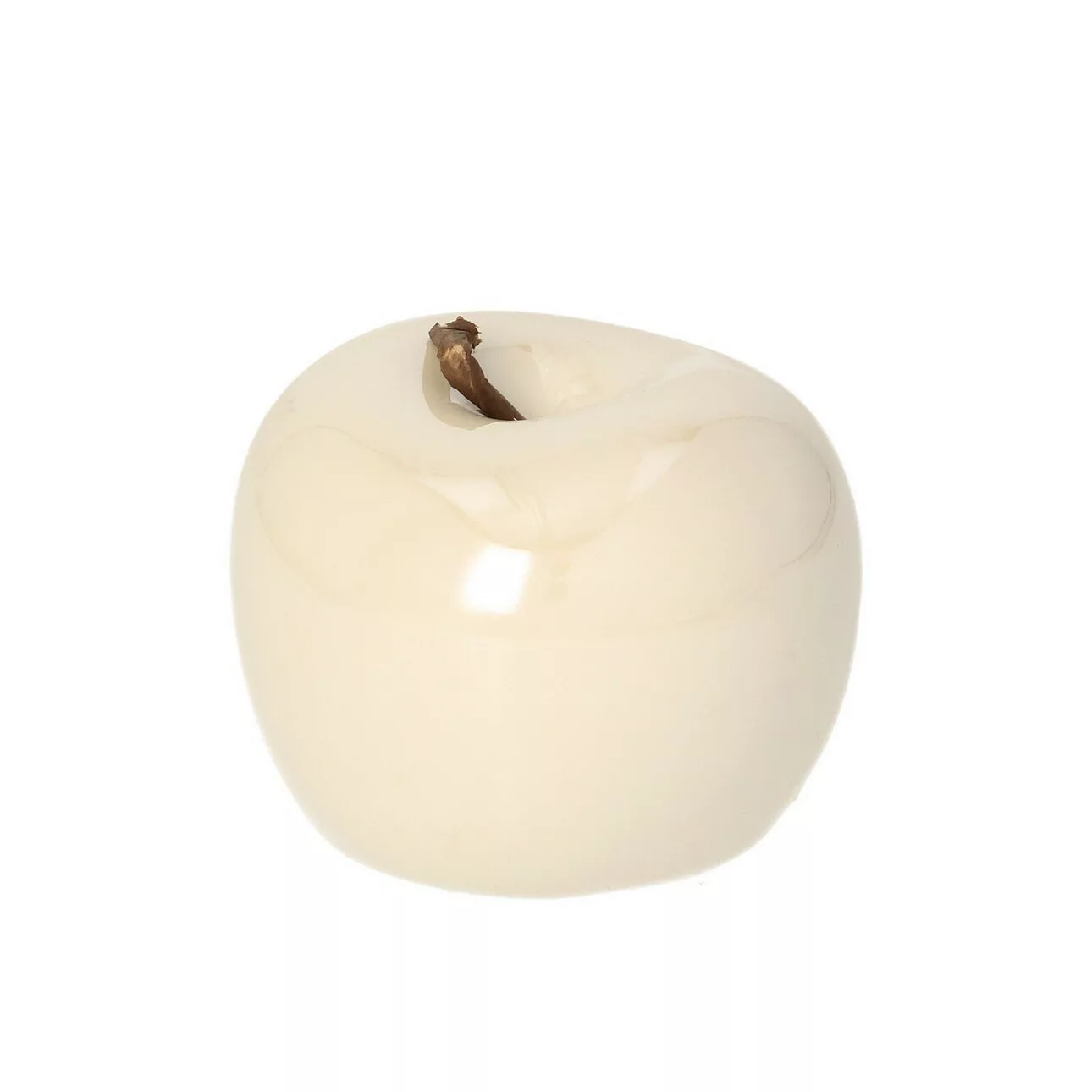 Dekoobjekt Apple creme, 8 x 8 x 6 cm günstig online kaufen