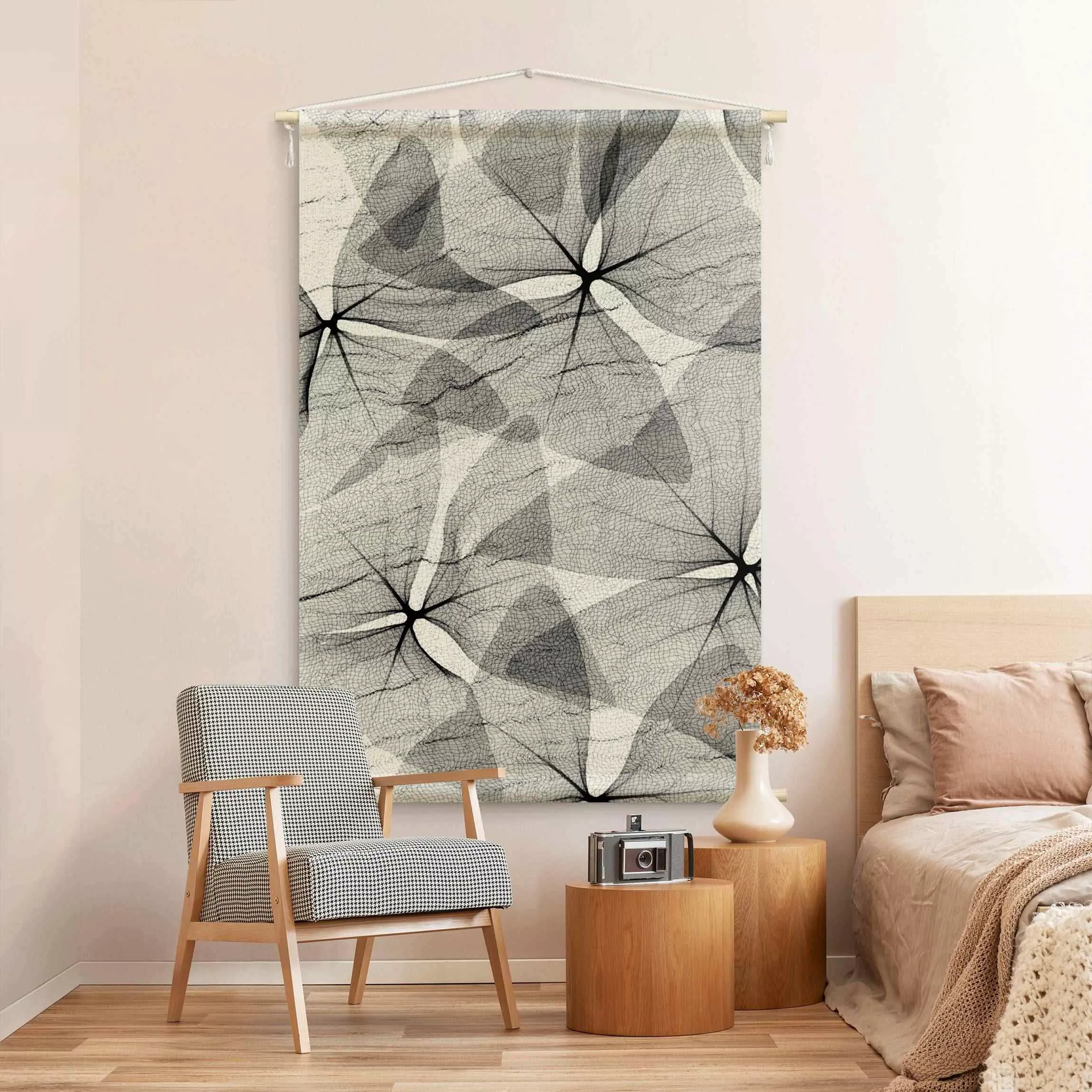 Wandteppich X-Ray - Dreiecksklee mit Textil günstig online kaufen