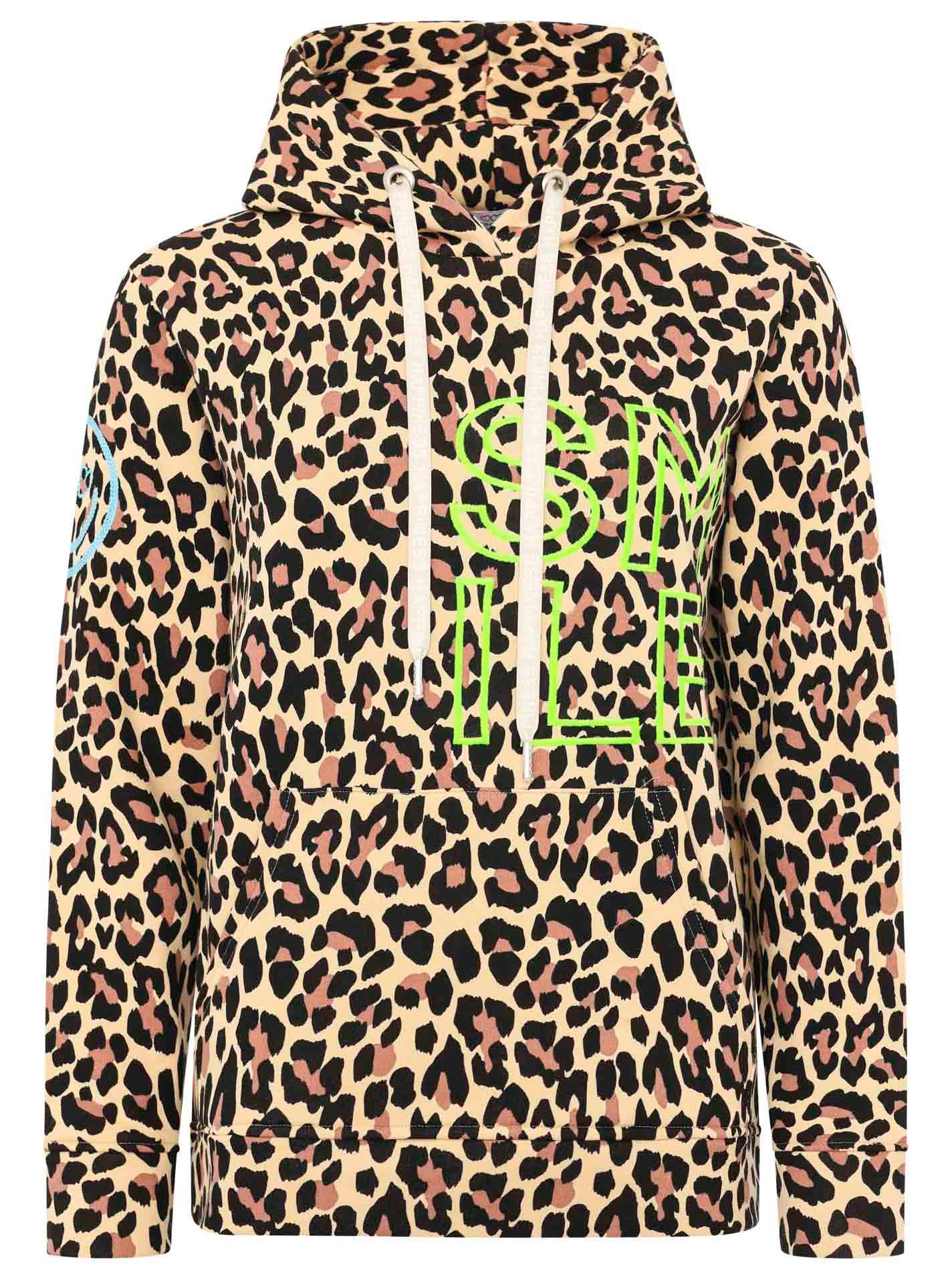 Zwillingsherz Hoodie Leo Leopard Alissa Smile günstig online kaufen