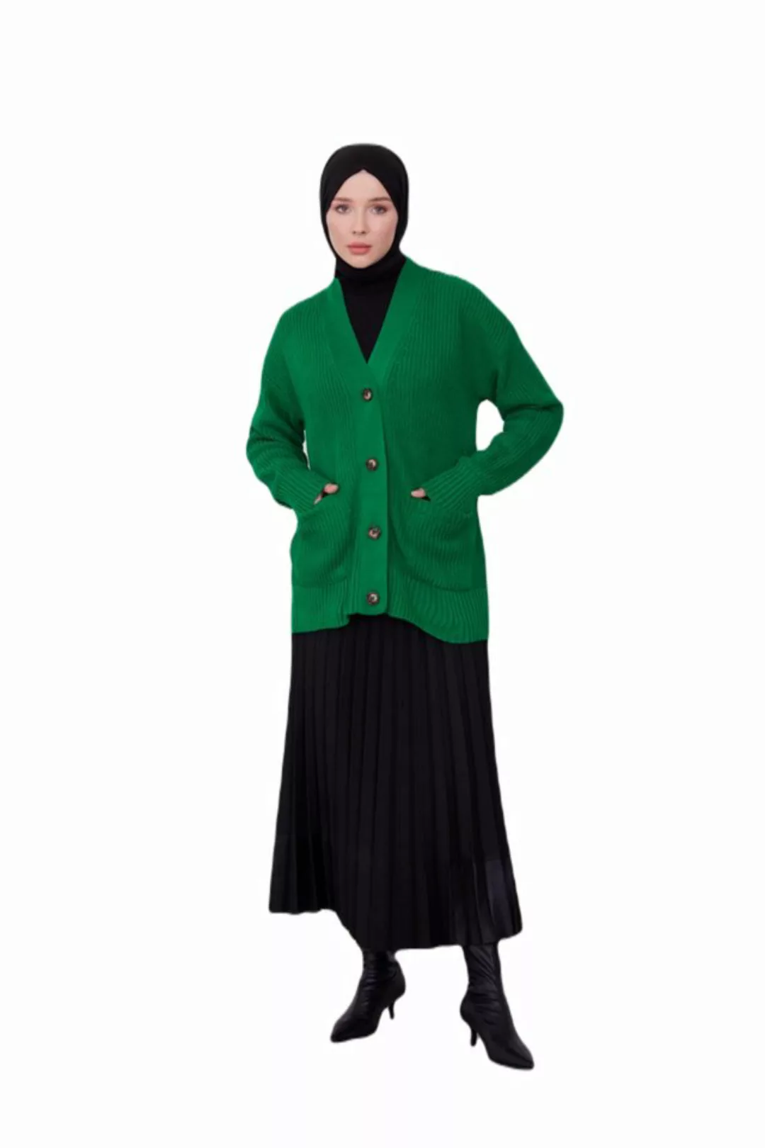 ARMİNE Longstrickjacke Armine Cardigan – Moderne und elegante Hijab-Mode günstig online kaufen