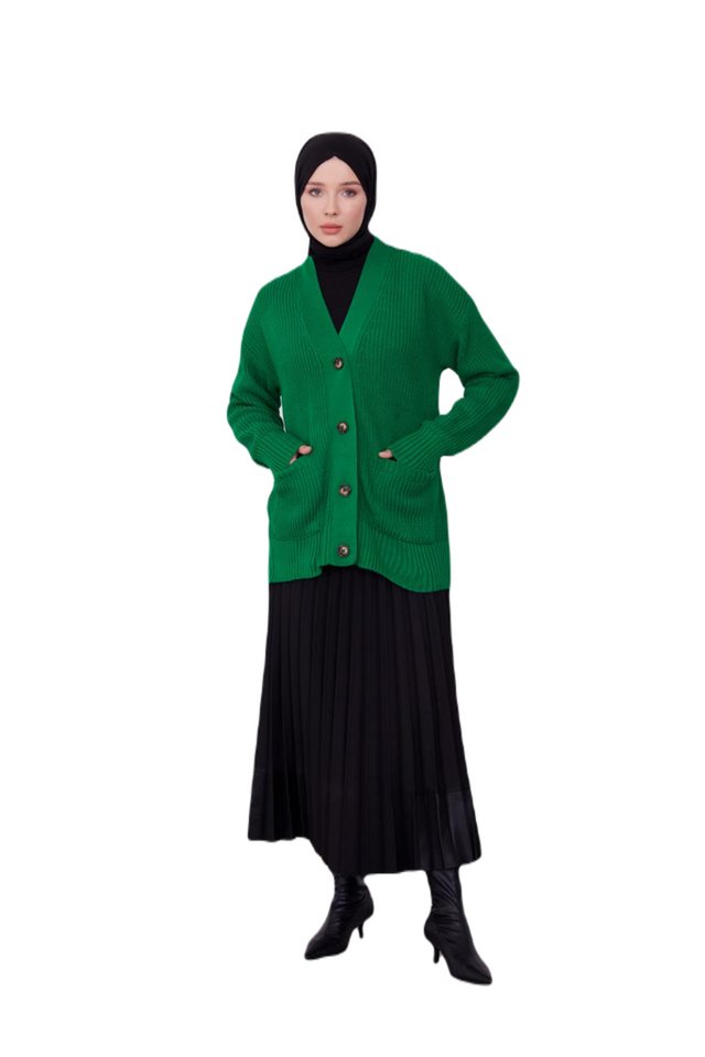 ARMİNE Longstrickjacke Armine Strickjacken für Damen, Hochwertige Schmucklo günstig online kaufen