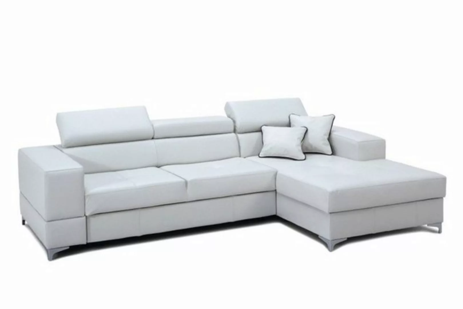 JVmoebel Ecksofa Ecksofa L-Form Sofa Design Polster Modern Textil Bettkaste günstig online kaufen