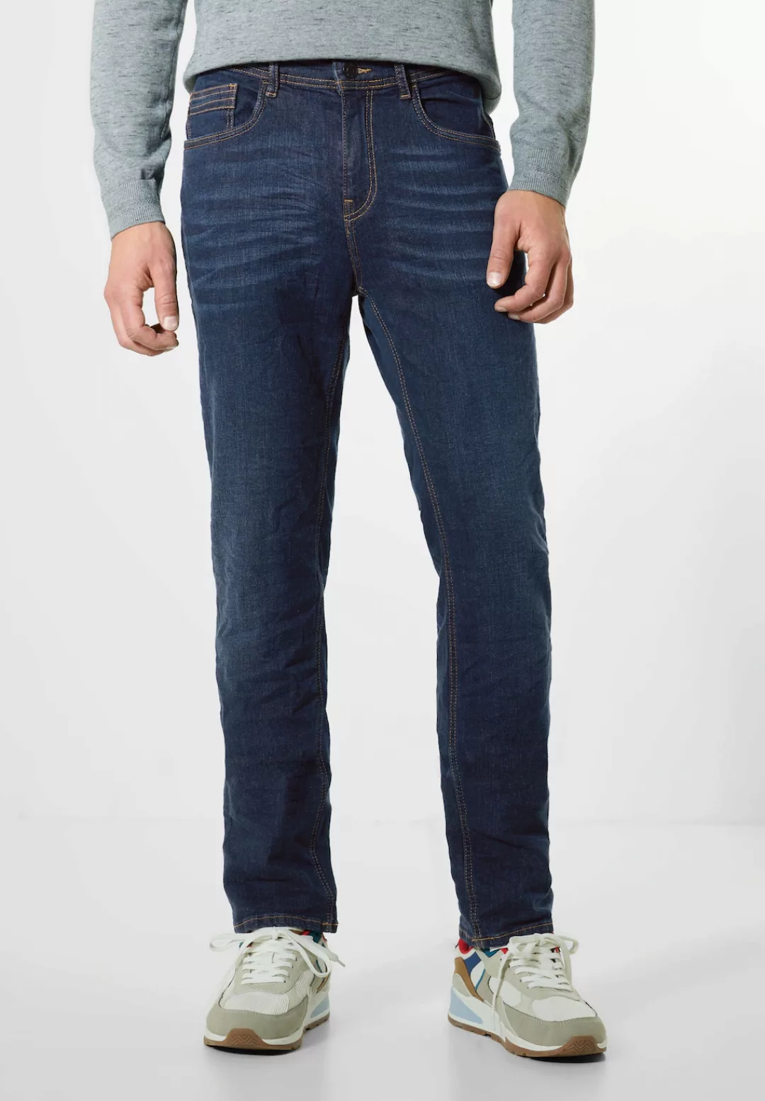 STREET ONE MEN Slim-fit-Jeans, 5-Pocket-Style günstig online kaufen