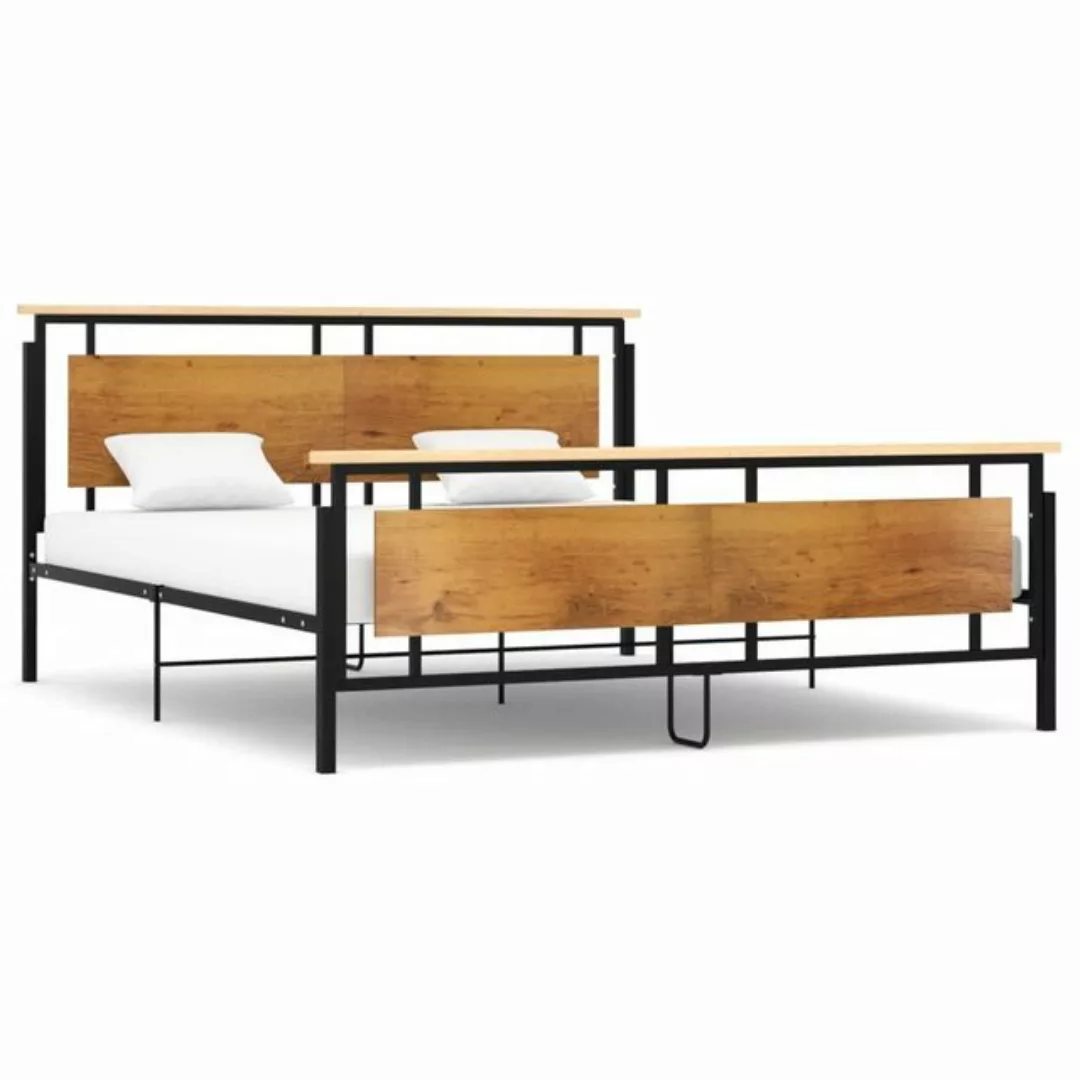 furnicato Bettgestell Bett Metall 180x200 cm (1-tlg) günstig online kaufen