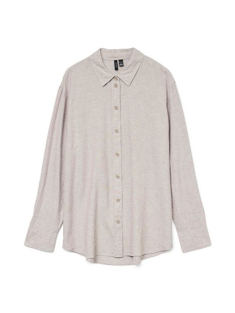 Vero Moda Hemdbluse VMLINN LINEN LS SHIRT WVN NOOS hochwertige Qaulität mit günstig online kaufen