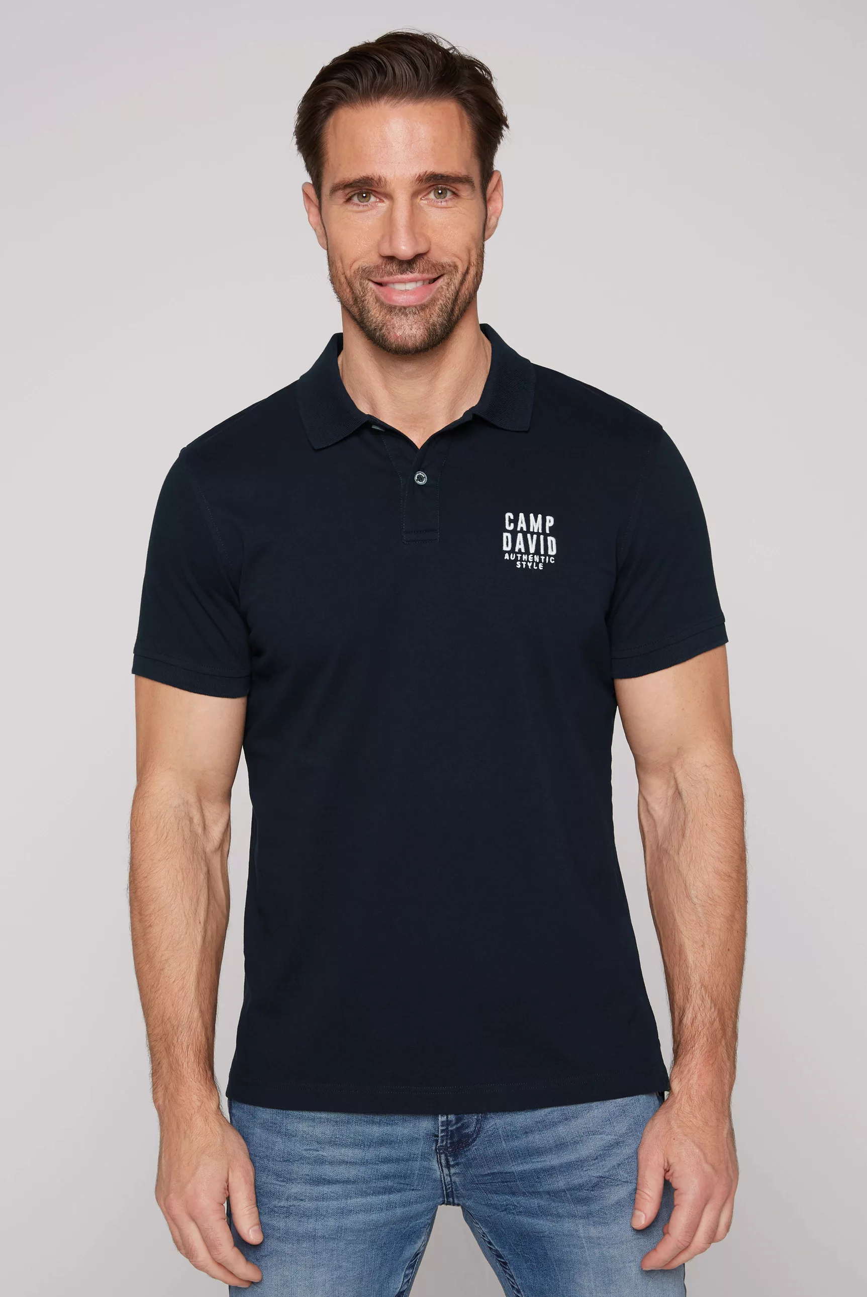 CAMP DAVID Poloshirt, mit Elasthan-Anteil günstig online kaufen