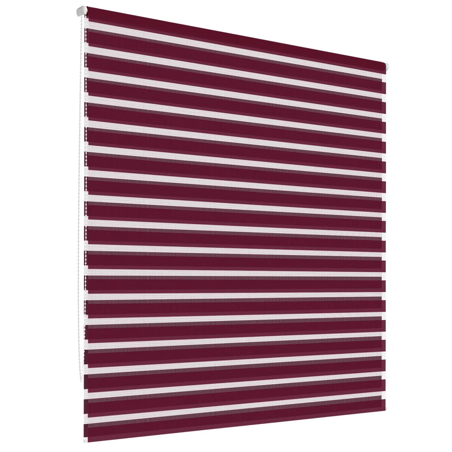 ECD Germany Doppelrollo Klemmfix ohne Bohren 70 x 230 cm Bordeaux günstig online kaufen