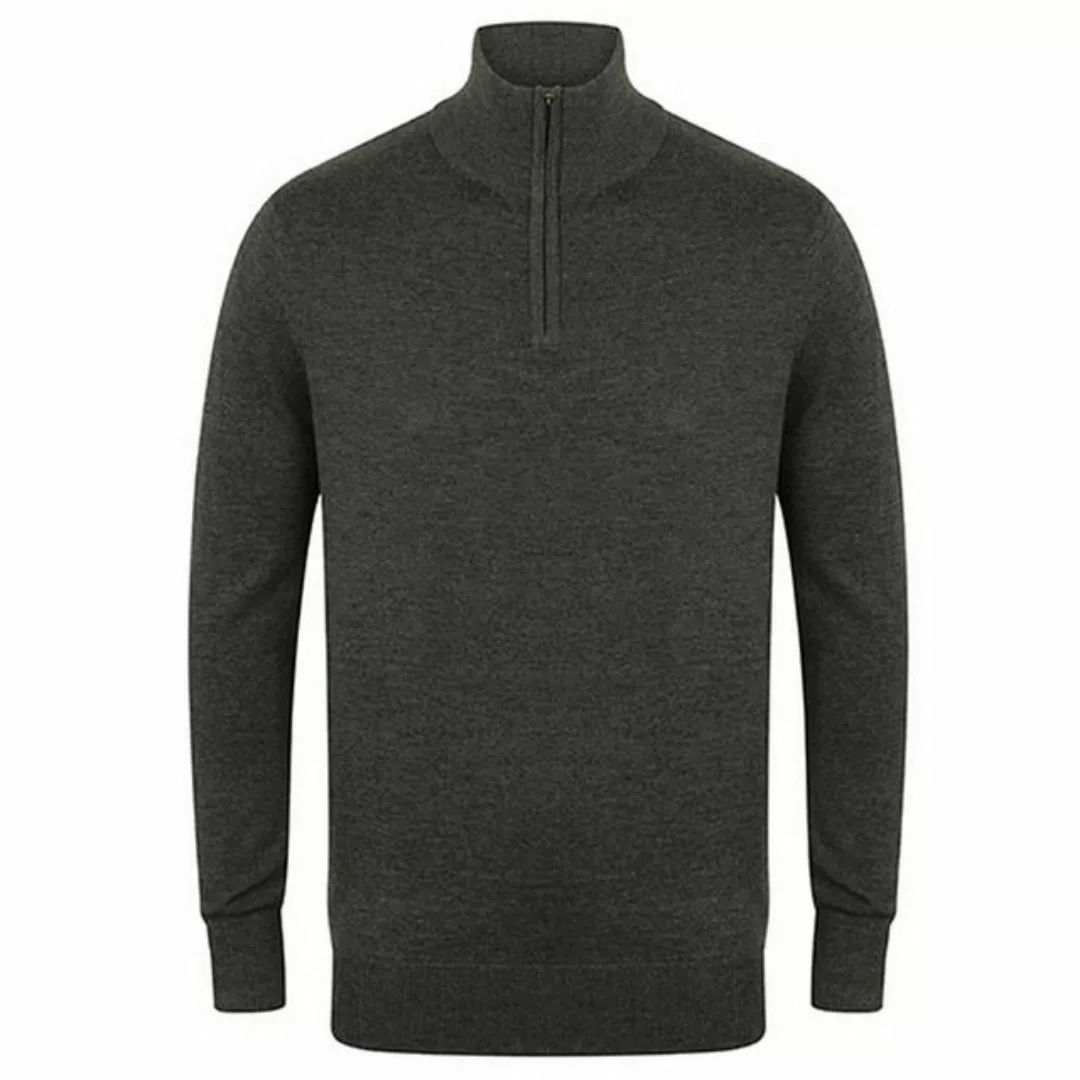 Henbury Trainingspullover Men´s Quarter Zip Jumper günstig online kaufen