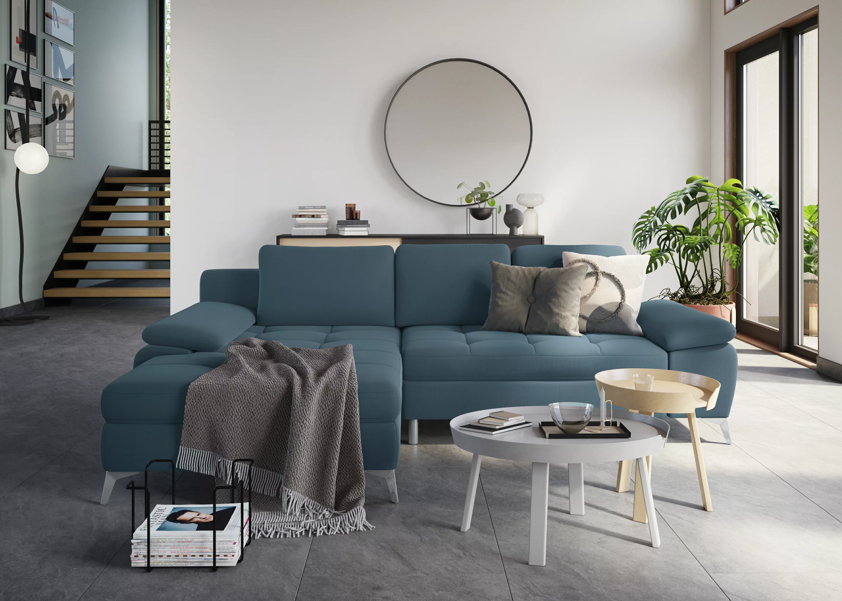 sit&more Ecksofa "Latigo L-Form", mit Recamiere, wahlweise mit Bettfunktion günstig online kaufen