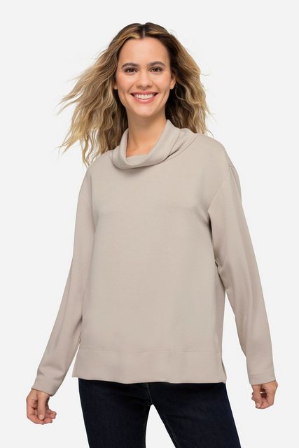 Laurasøn Sweatshirt Sweatshirt Rollkragen Langarm günstig online kaufen