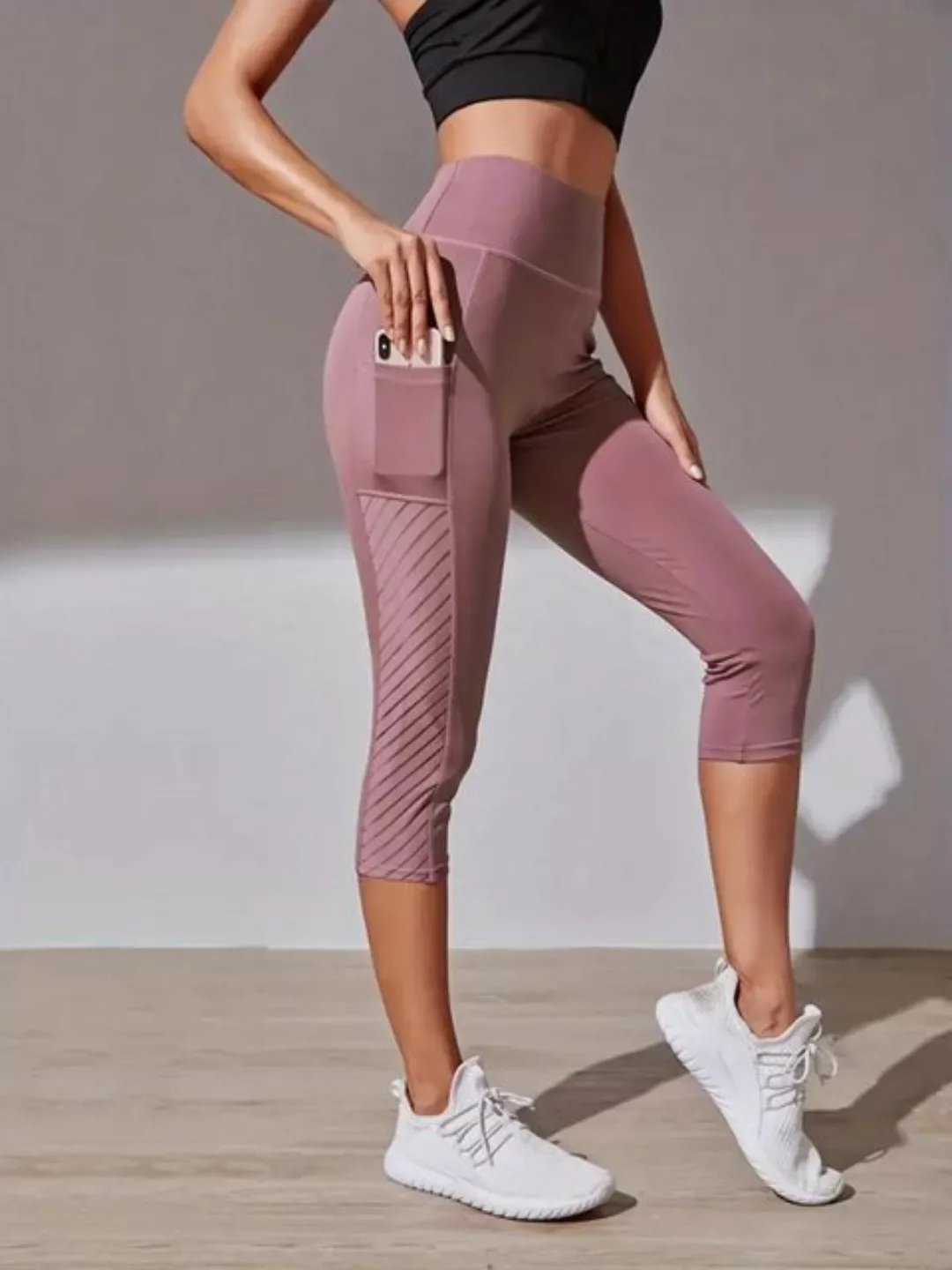 Selef Creation Caprileggings Breites Taillenband, Bauchkontrolle, Sport-Cap günstig online kaufen