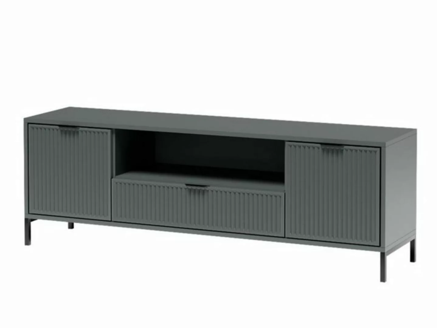 Compleo TV-Schrank TV-Tisch VIVAS, 2 Türen, Modern Wohnzimmer, TV-Kommode günstig online kaufen