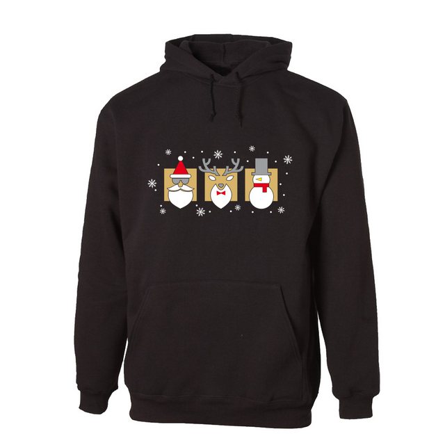 G-graphics Hoodie Santa, Rentier & Schneemann mit trendigem Frontprint mit günstig online kaufen