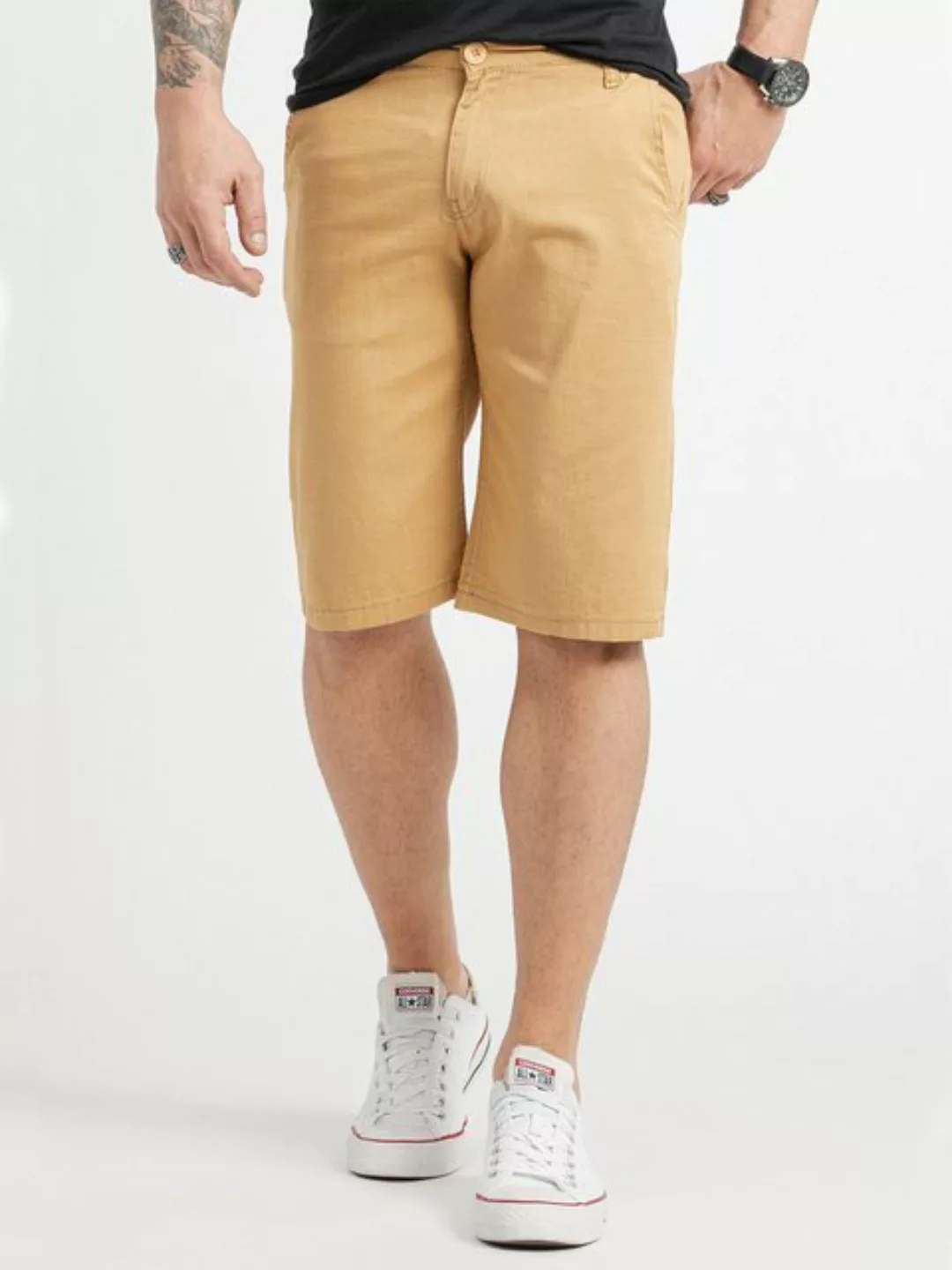 Rock Creek Bermudas Herren Shorts Leinen Sommer Shorts RC-2370 günstig online kaufen