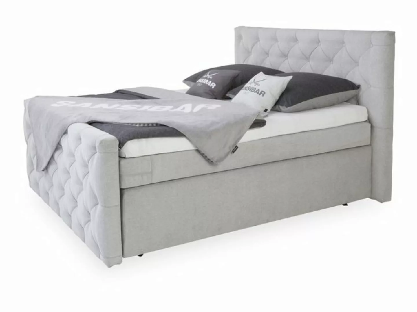 SANSIBAR Living Boxspringbett Boxspringbett SANSIBAR ITZEHOE (LF 180x200 cm günstig online kaufen