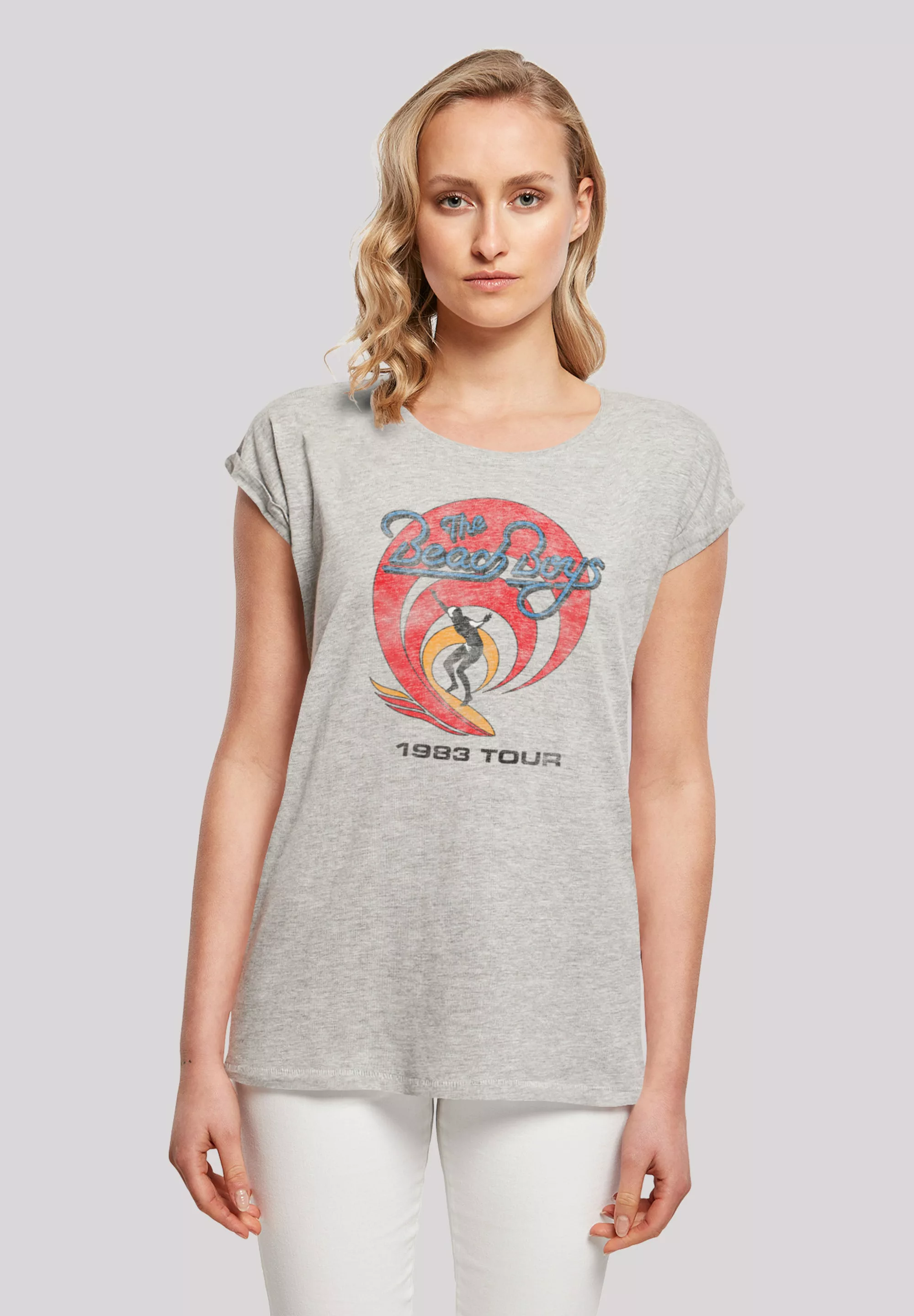 F4NT4STIC T-Shirt "The Beach Boys Band Surfer 83 Vintage", Print günstig online kaufen