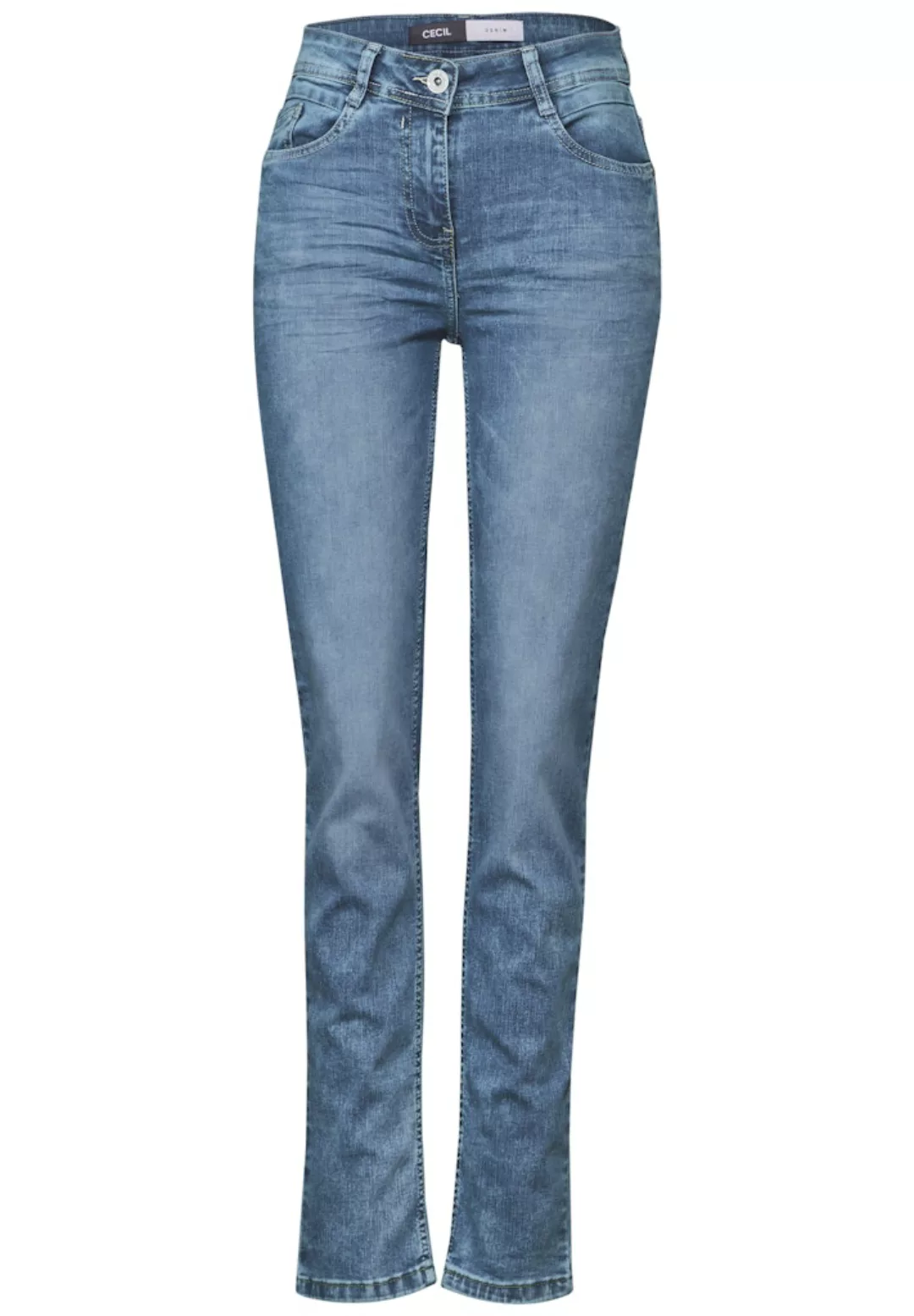 Cecil Slim-fit-Jeans High Waist günstig online kaufen