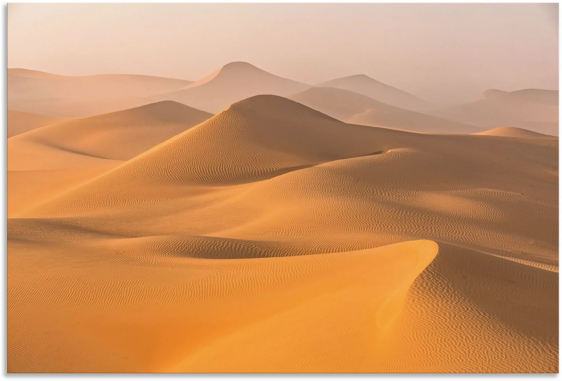 Artland Wandbild "Nebel in der Rub al Khali Wüste", Wüstenbilder, (1 St.), günstig online kaufen