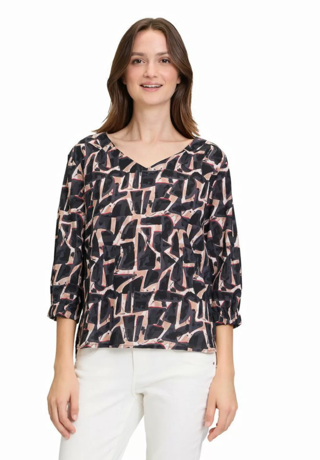 Betty&Co Schlupfbluse Betty & Co Schlupfbluse mit Print günstig online kaufen