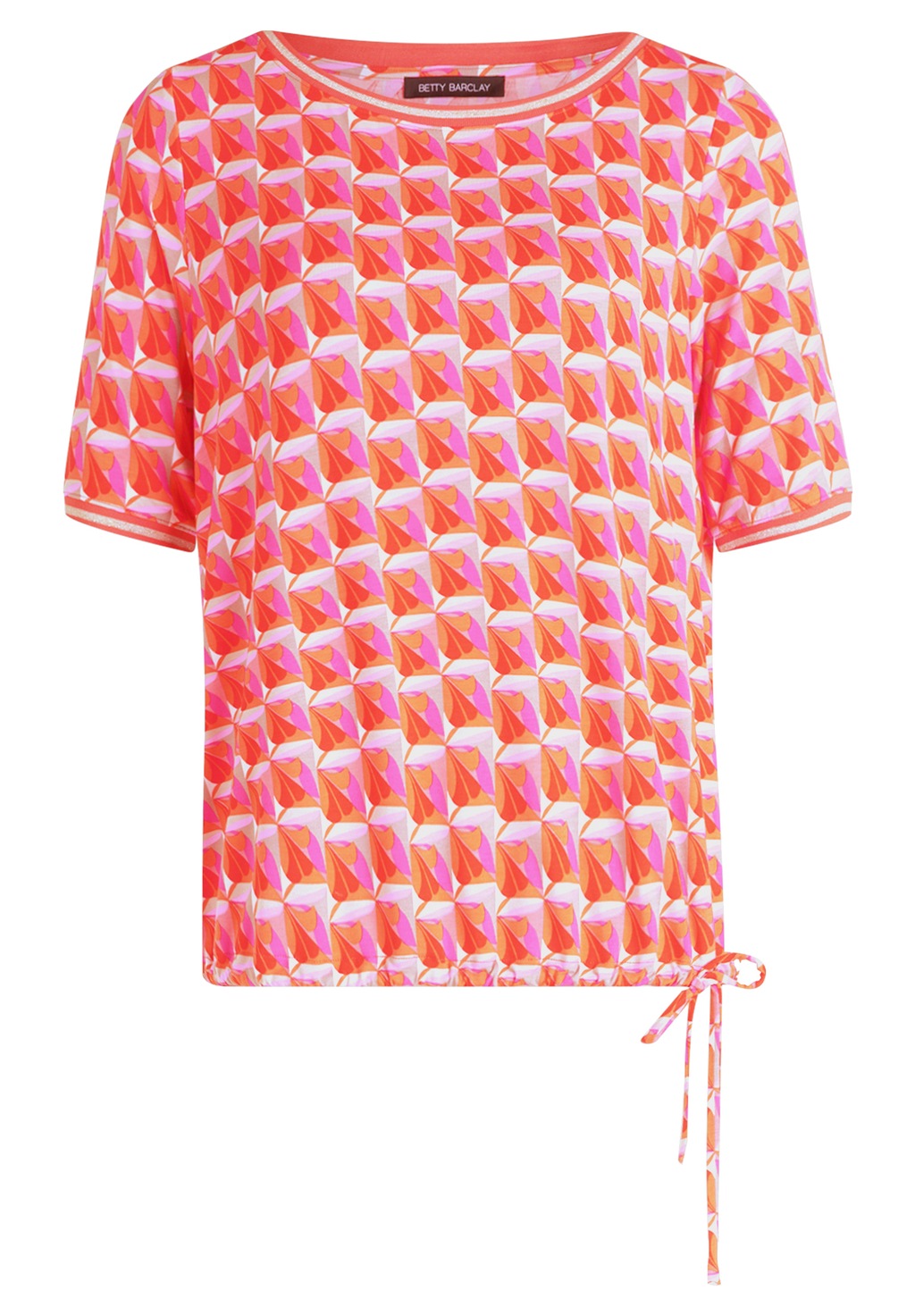 Betty Barclay Kurzarmshirt "Betty Barclay Damen Casual-Shirt mit Tunnelzug" günstig online kaufen