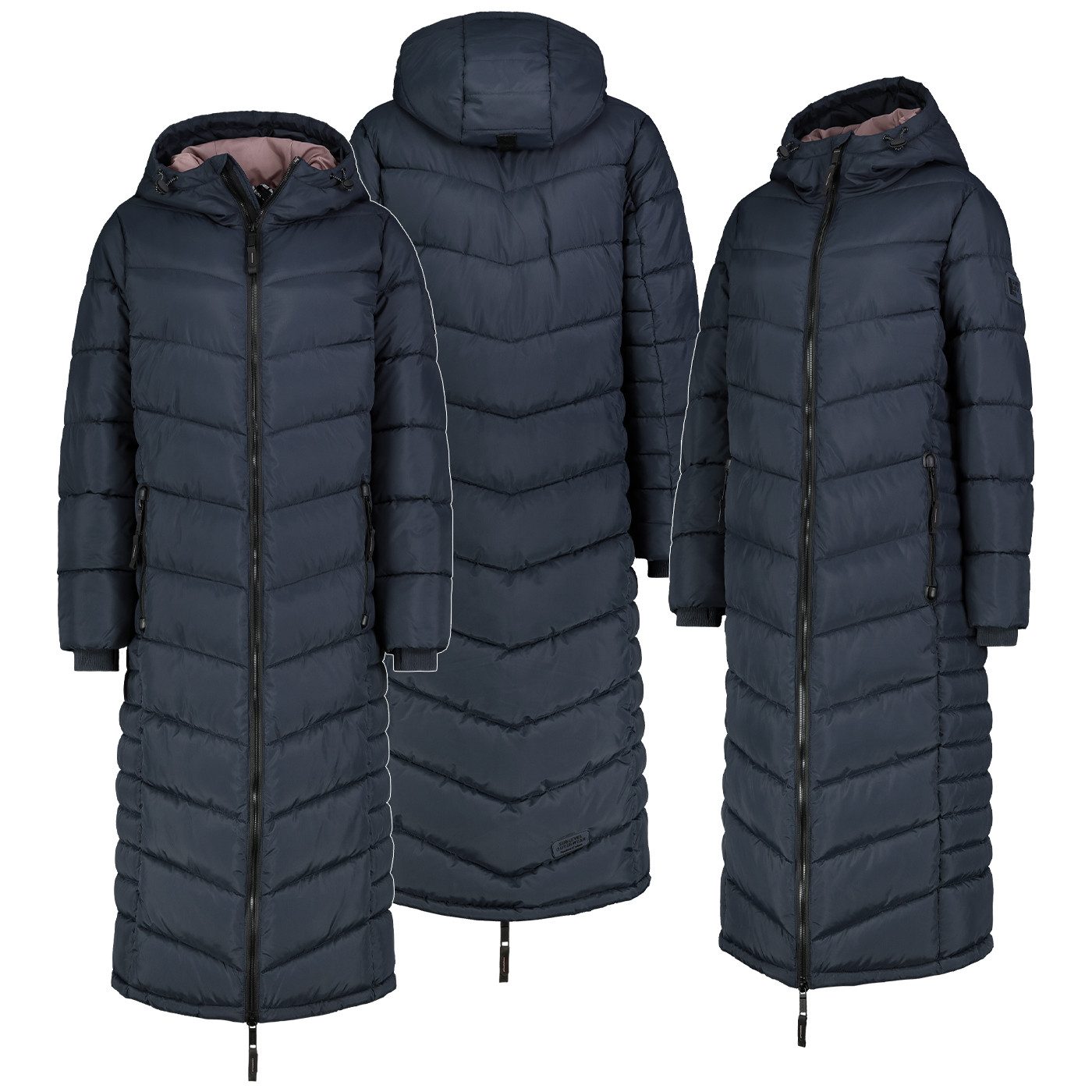 SUBLEVEL Steppmantel Winter Jacke Parka Steppjacke günstig online kaufen