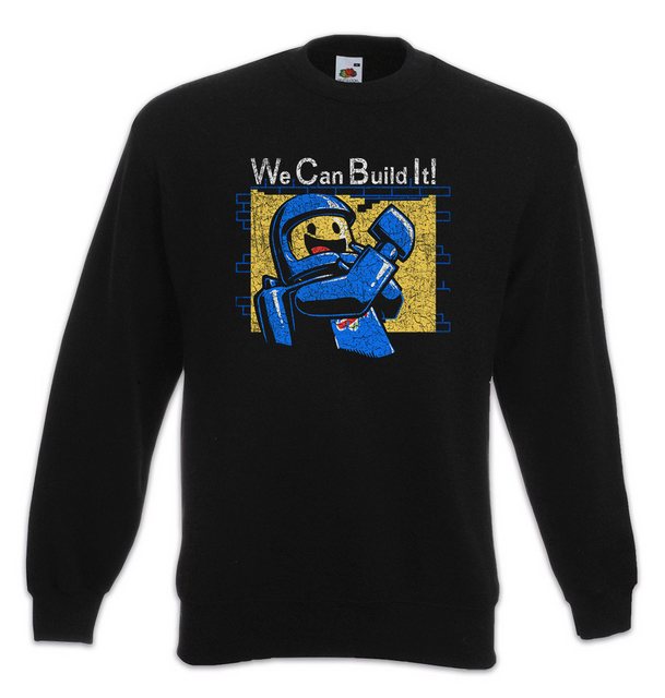 Urban Backwoods Sweatshirt We Can Build It Sweatshirt Pirate Pirates Bricks günstig online kaufen