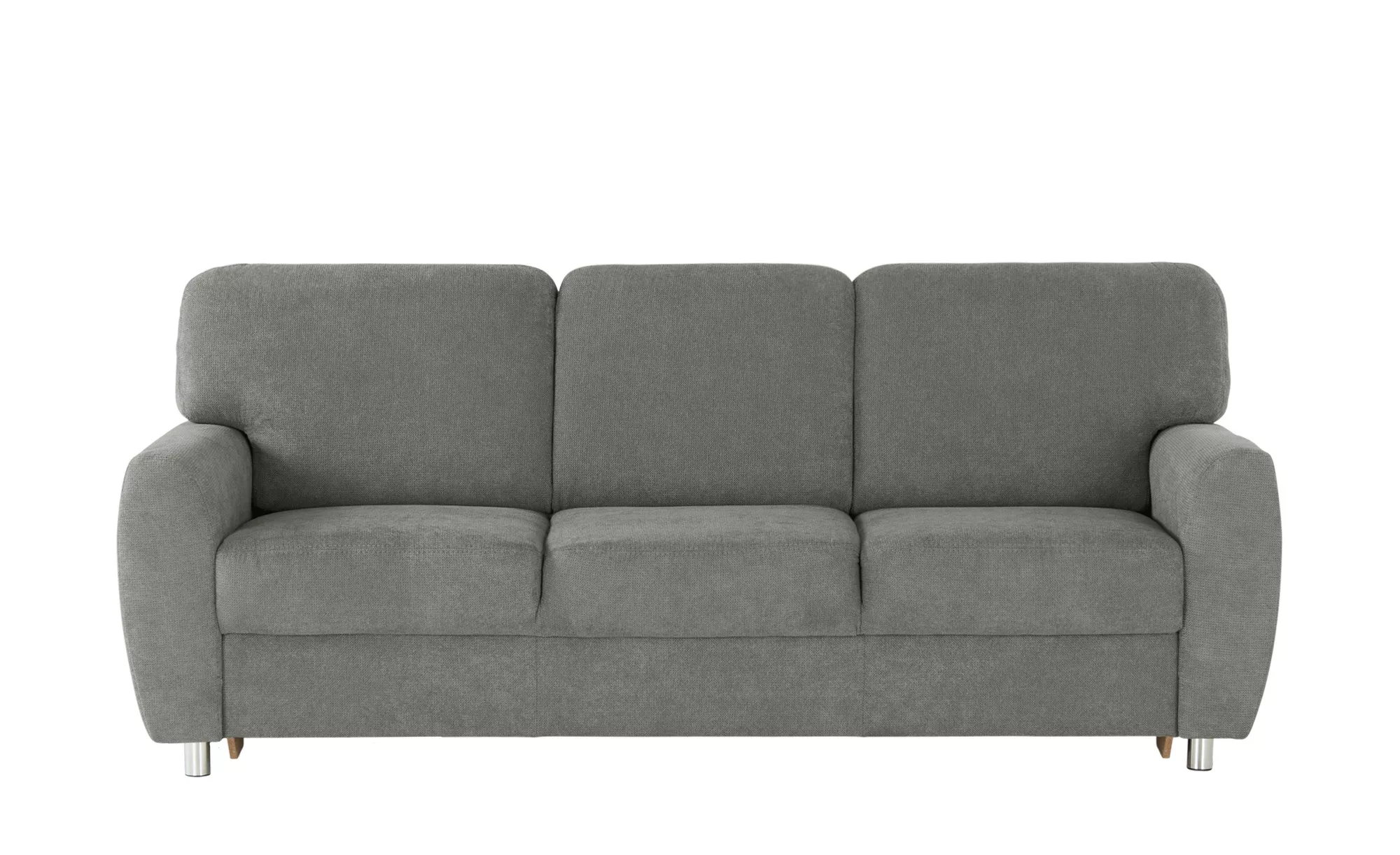 smart Sofa  Valencia - grau - 220 cm - 90 cm - 93 cm - Polstermöbel > Sofas günstig online kaufen